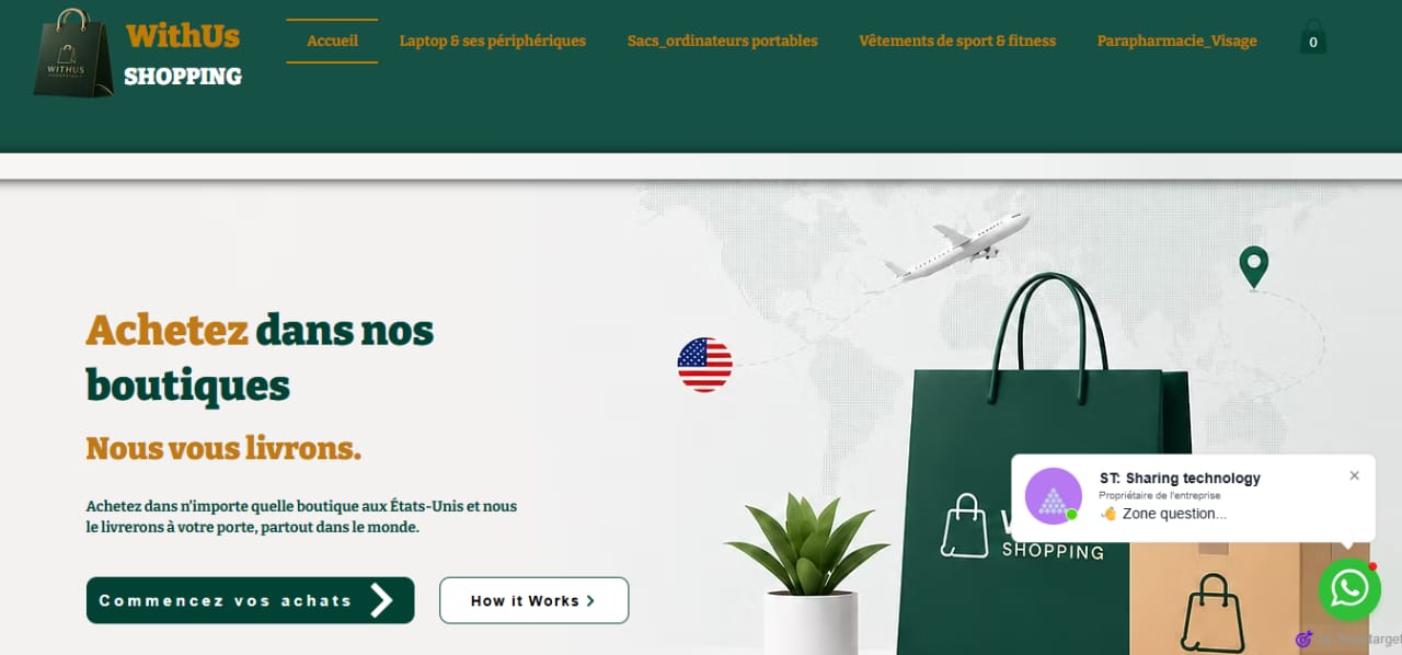 WithUs Shopping Global Delivery
